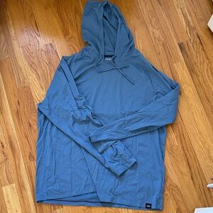 Rhône Men's Slate Blue Hoodie